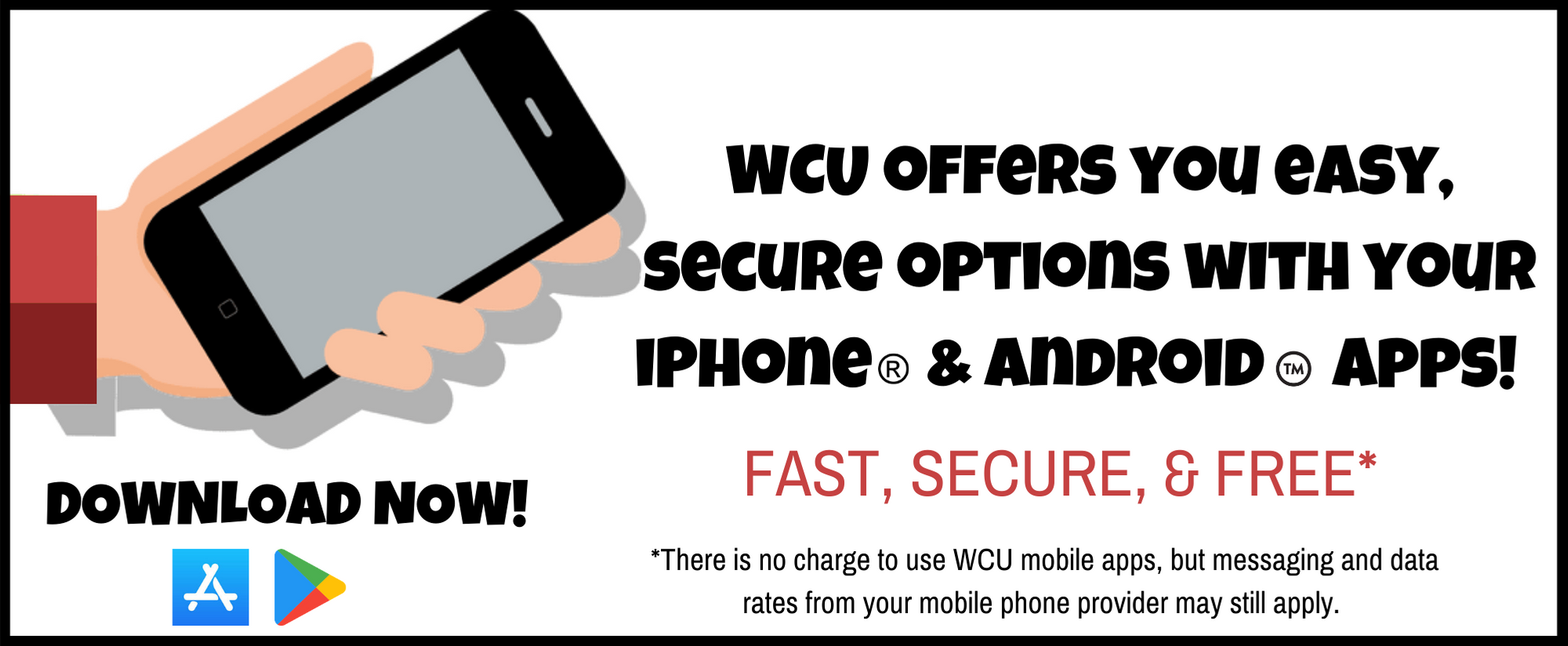 WCU Download Apps Now